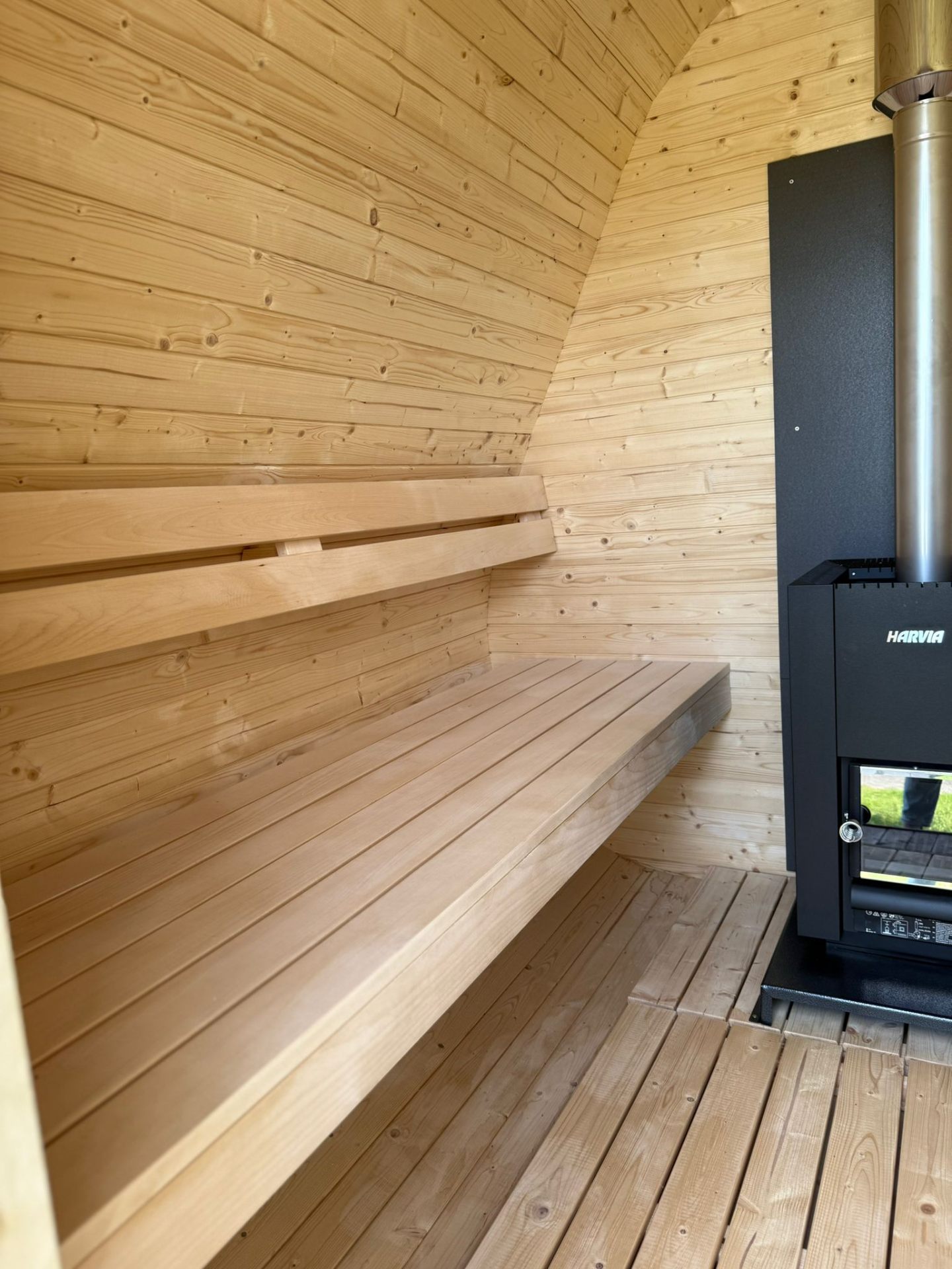 Celsium Herkus L modular sauna | Signature Garden Rooms Scotland