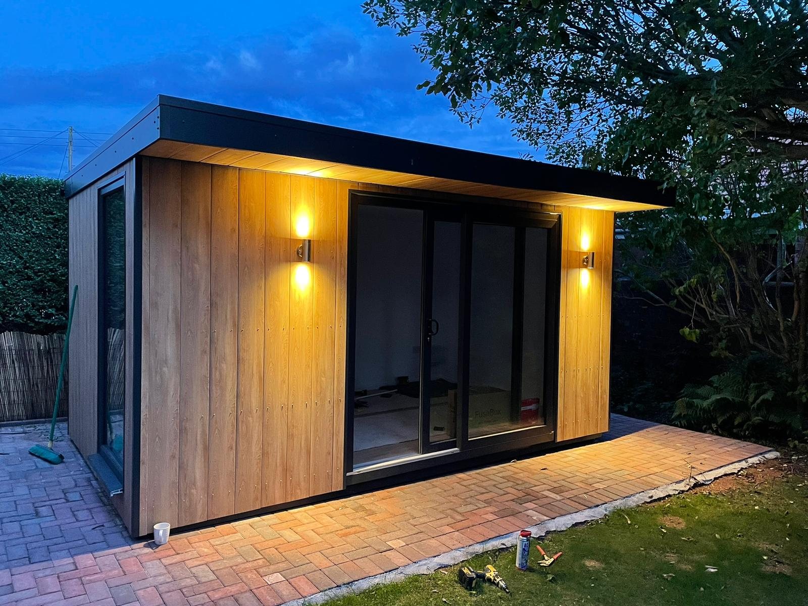 Signature Garden Rooms bespoke insulated garden room